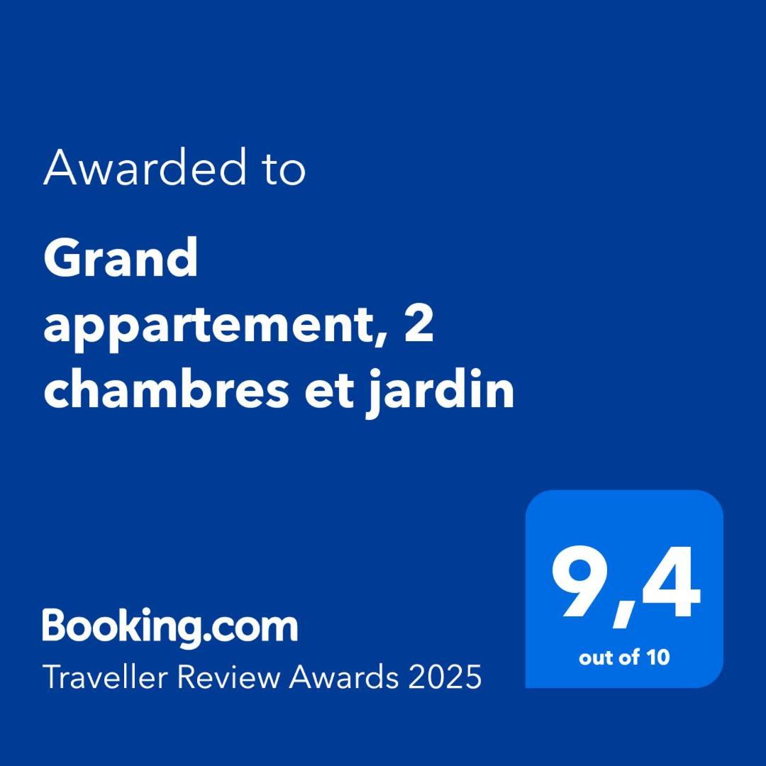 Grand Appartement, 2 Chambres Et Jardin Nîmes Zewnętrze zdjęcie